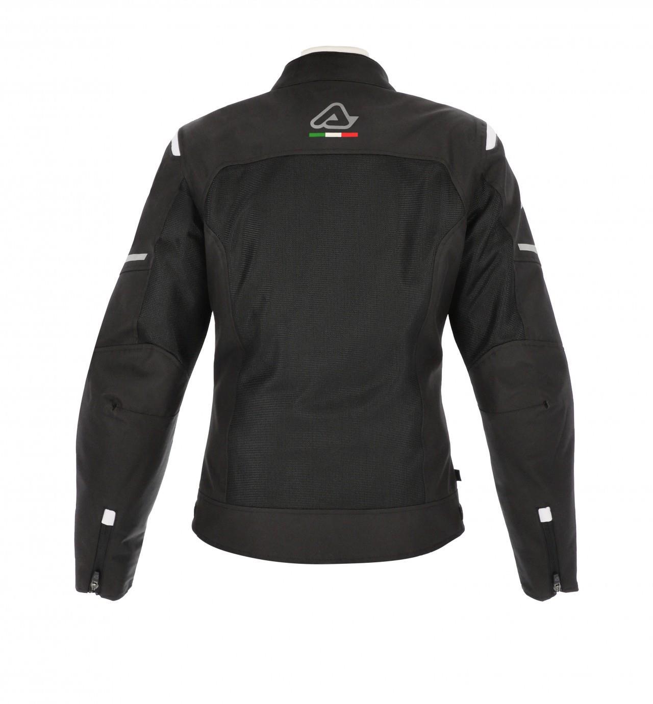 Acerbis Ruby Bayan Yazlık Mont Siyah Beyaz