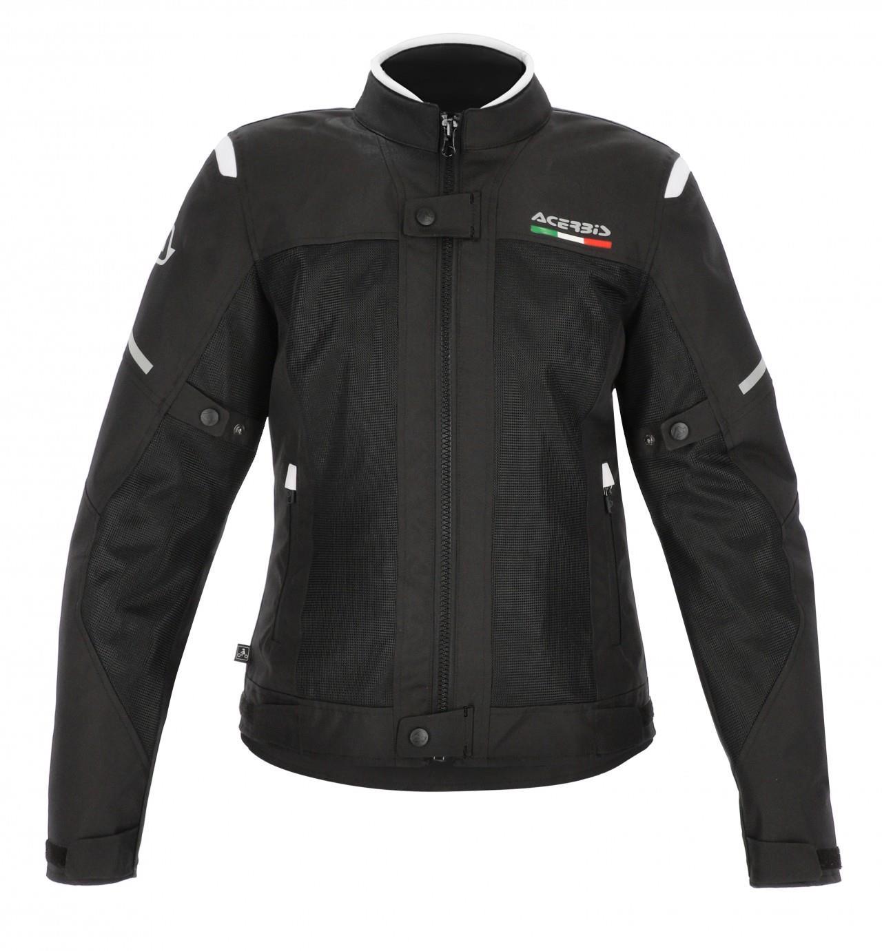 Acerbis Ruby Bayan Yazlık Mont Siyah Beyaz