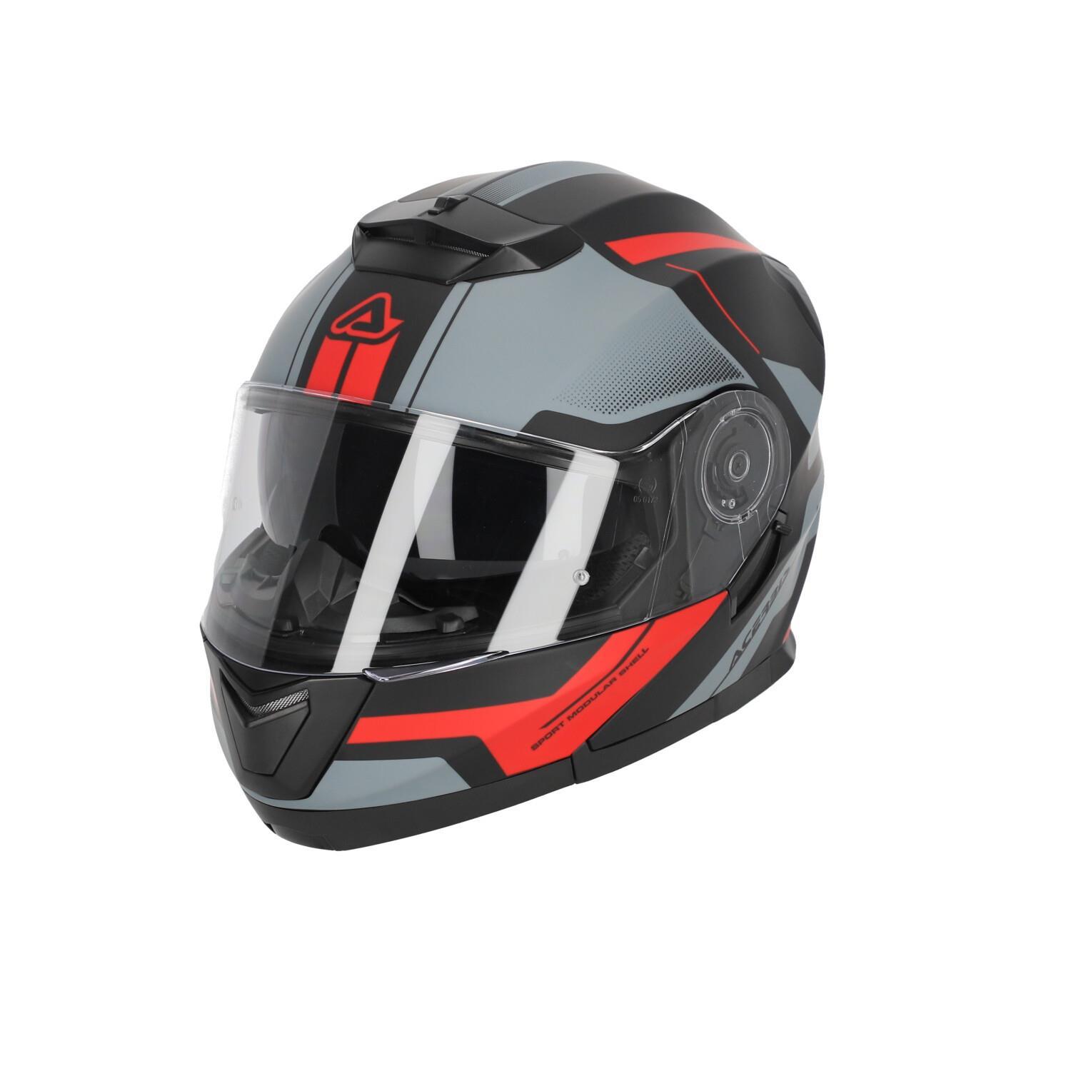ACERBİS SEREL 22-06 KASK SİYAH KIRMIZI