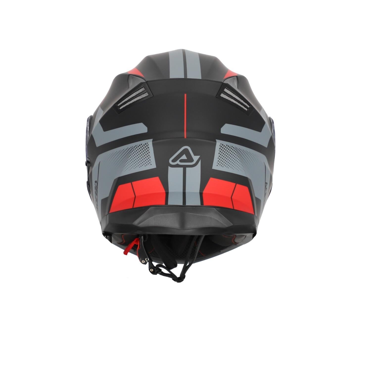 ACERBİS SEREL 22-06 KASK SİYAH KIRMIZI