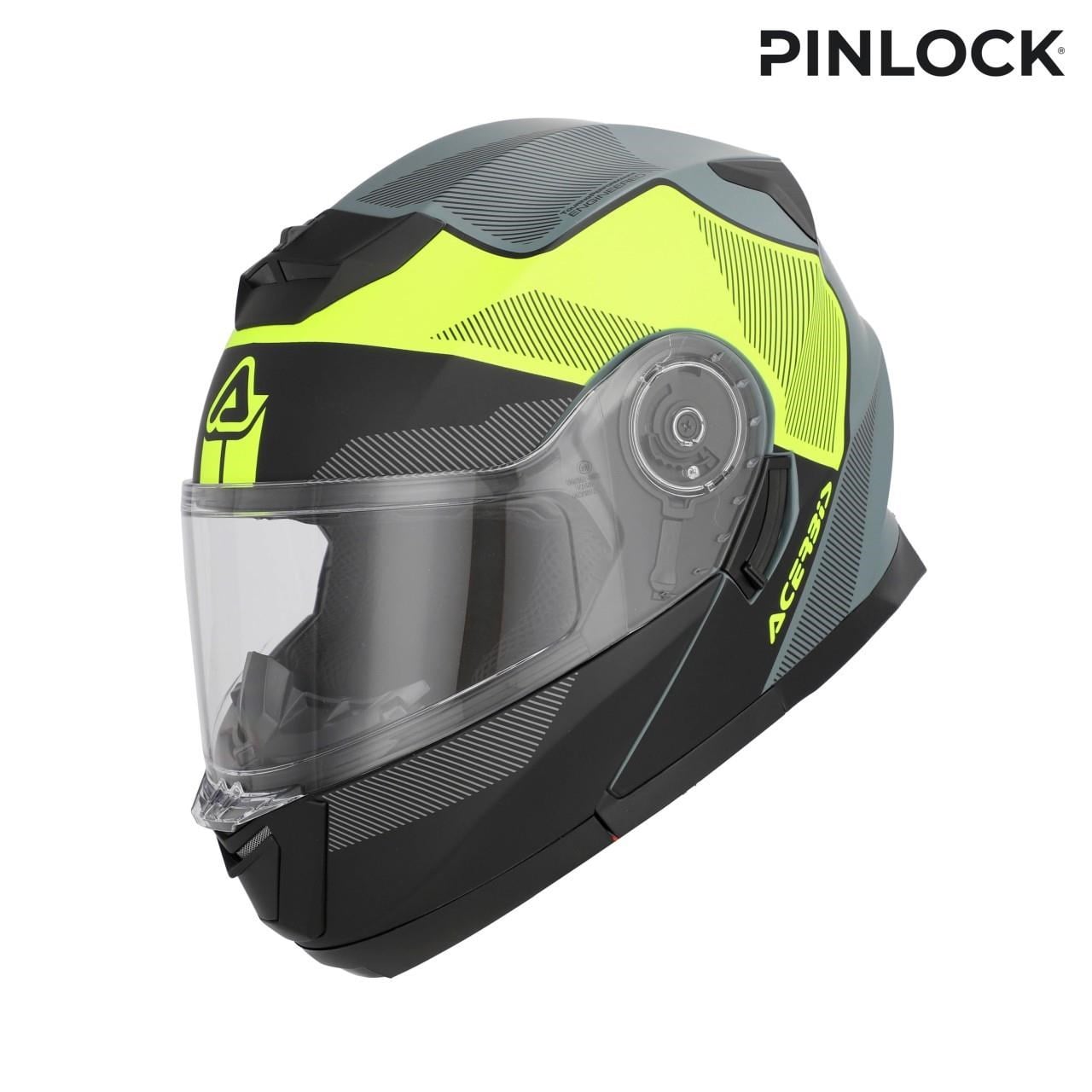 Acerbis Serel 22-06 Kask Siyah Sarı