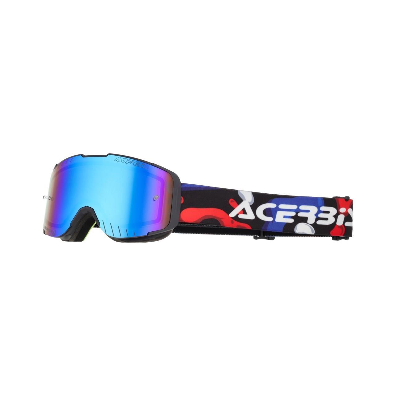 Acerbis Vanguard Çocuk Goggle Siyah Mavi