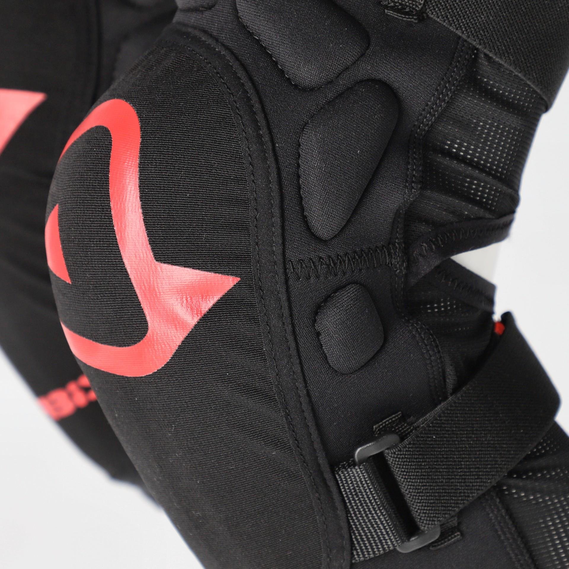 Acerbis X-Knee Soft Çocuk Dizlik Siyah Kırmızı
