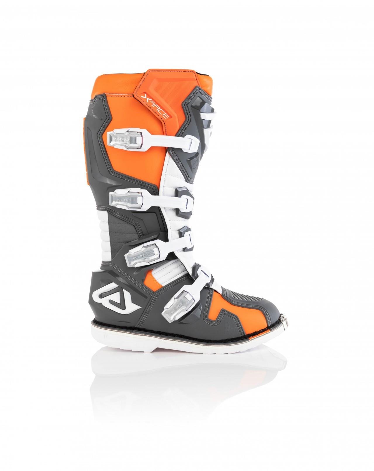 Acerbis X-Race Bot Gri Turuncu