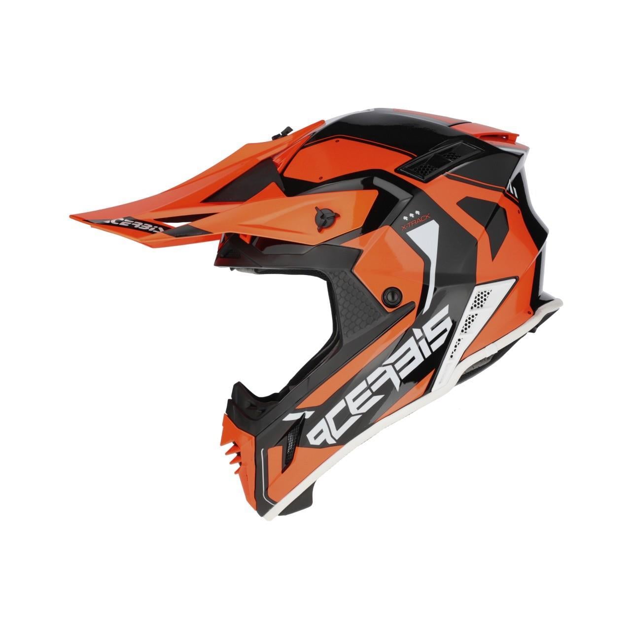 ACERBİS X-TRACK 22-06 KASK TURUNCU SİYAH