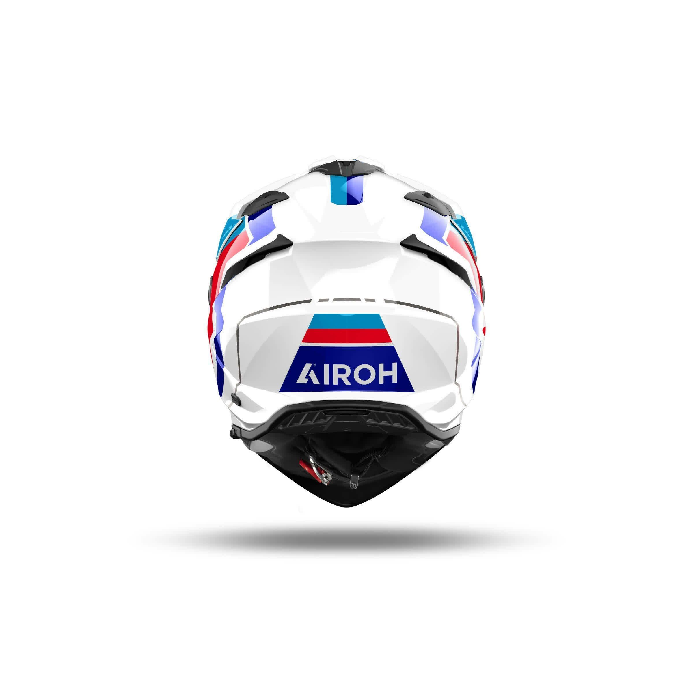 Aıroh Bandıt Horn Whıte Gloss Kask