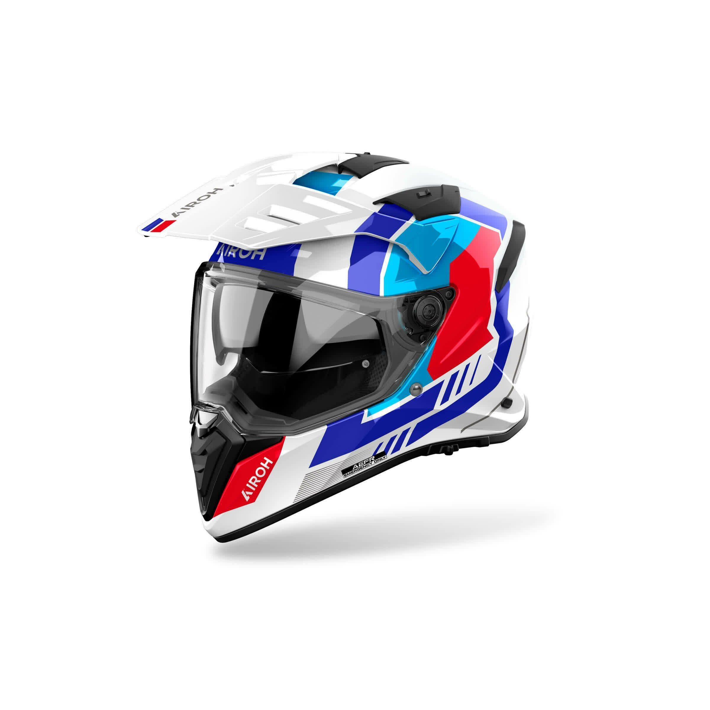 Aıroh Bandıt Horn Whıte Gloss Kask