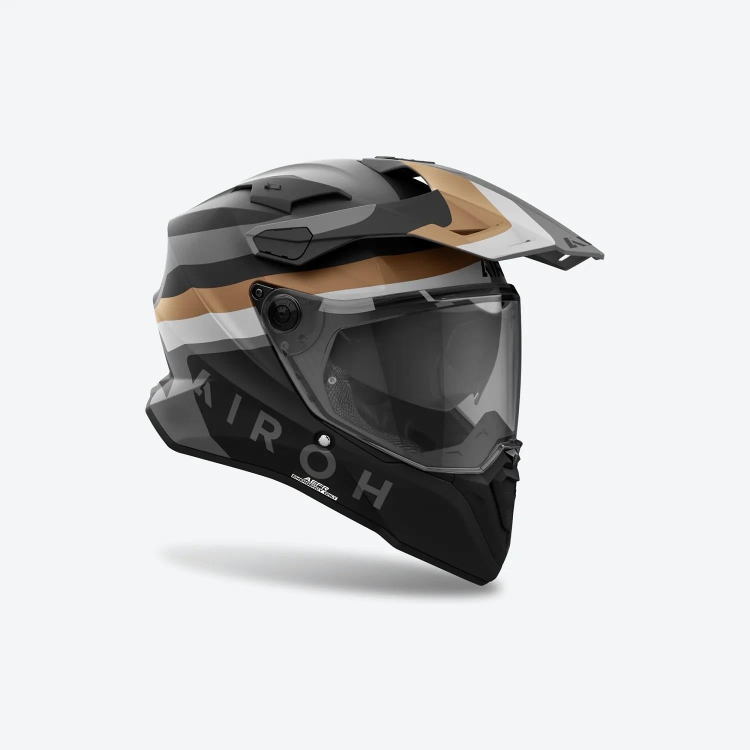 AIROH COMMANDER 2 DOOM GOLD MATT KASK