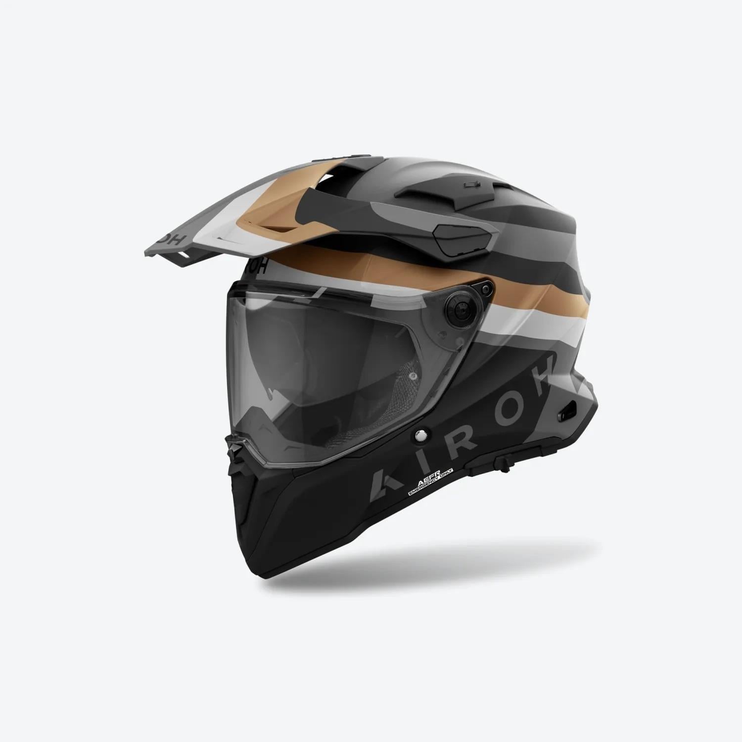 AIROH COMMANDER 2 DOOM GOLD MATT KASK
