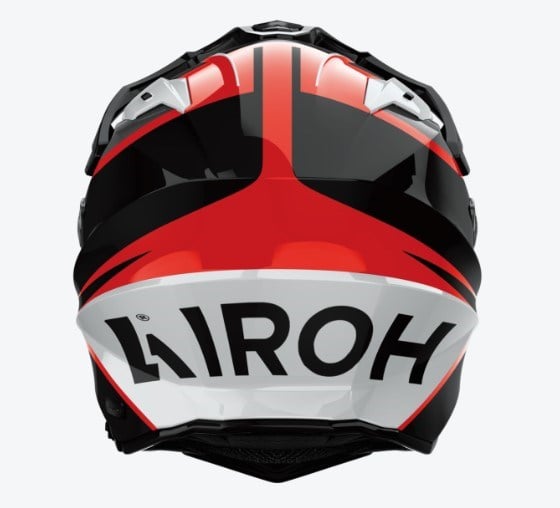 Airoh Commander 2 Skıp Kırmızı Parlak Motosiklet Kaskı