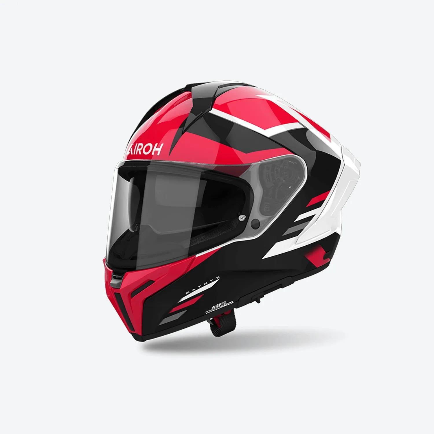 AIROH MATRYX THRON RED GLOSS KASK