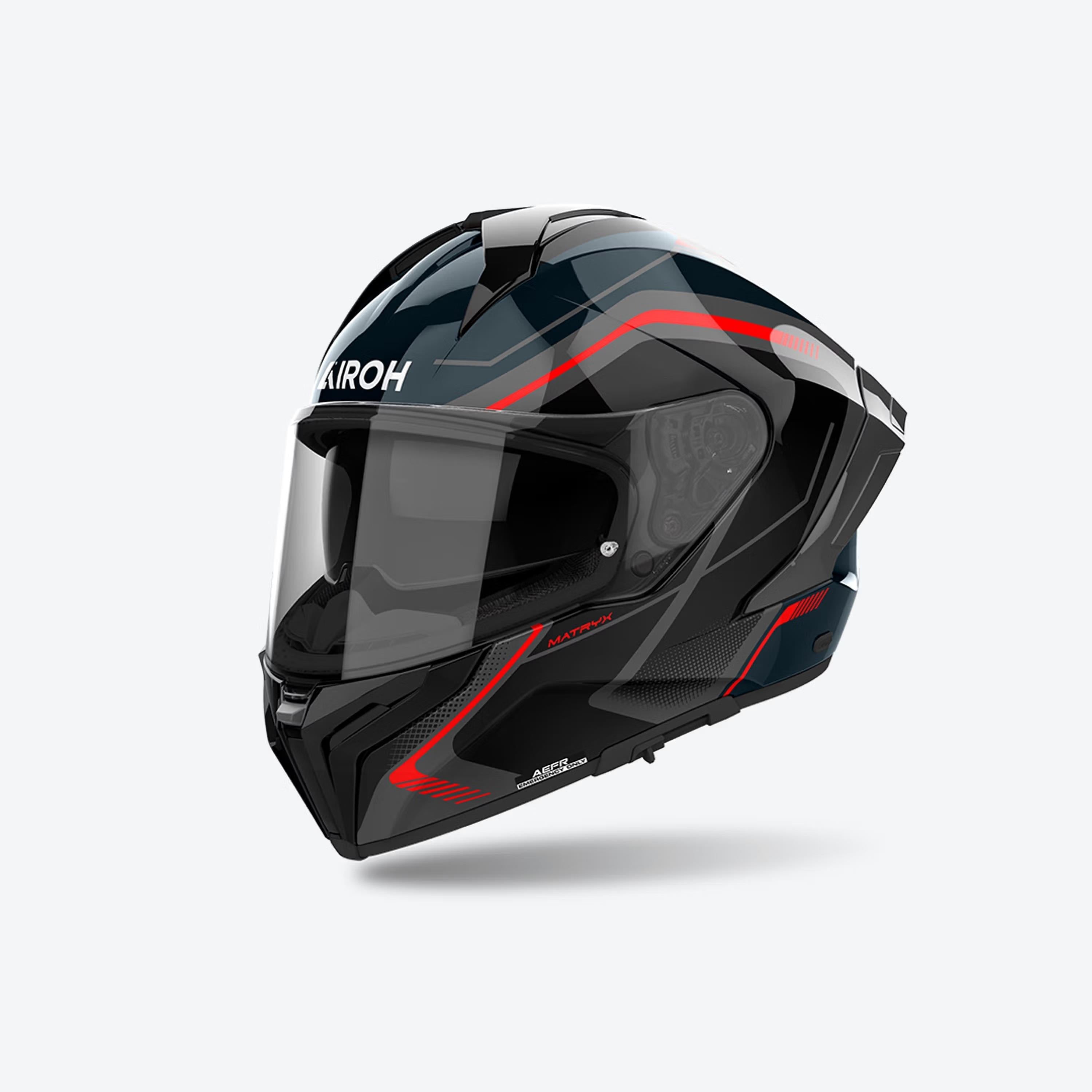 Airoh Matryx Wıde Kırmızı Parlak Motosiklet Kaskı