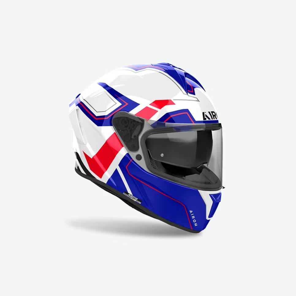AIROH SPARK 2 DART BLUE RED GLOSS KASK