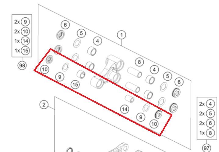 amartısör alt bilya seti