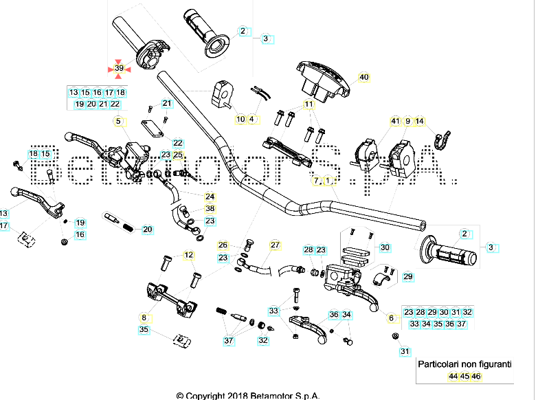 Beta RR 2T 4T 18-26 Gaz Tozluğu OEM B5-1