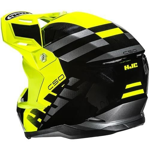HJC C50 Siyah Sarı Motosiklet Kaskı