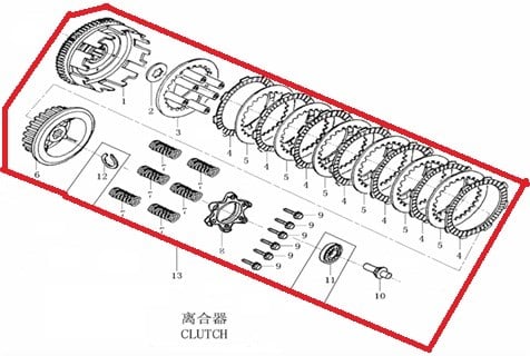 Kayo K2 Pro Debriyaj Komple E6