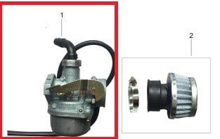 Kayo Kmb 60 Karbüratör F5