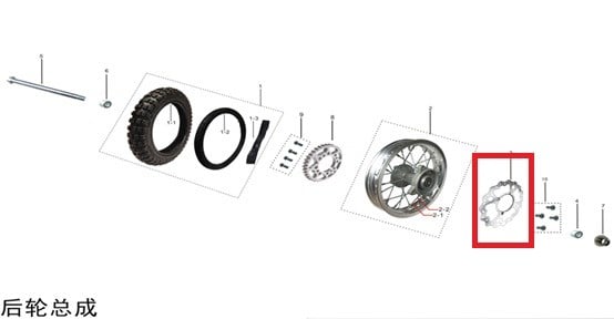 Kayo Kt 50 Ön-Arka Disk A3