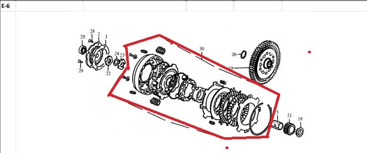 Kayo Tt 160 Debriyaj Komple H4