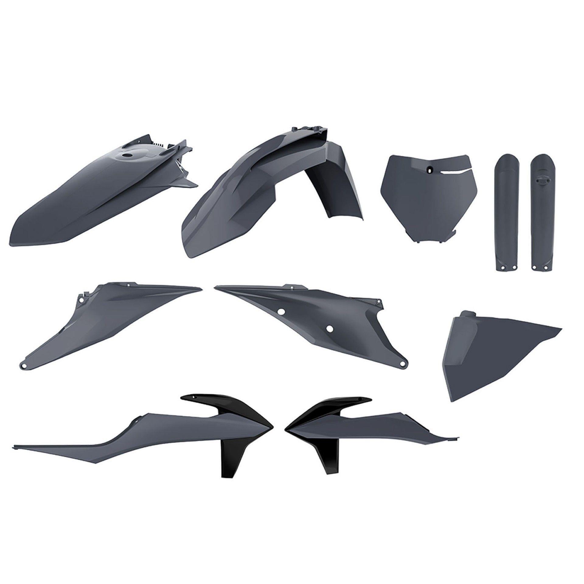 KTM SX 19-20 POLISPORT GRENAJ SET GRİ