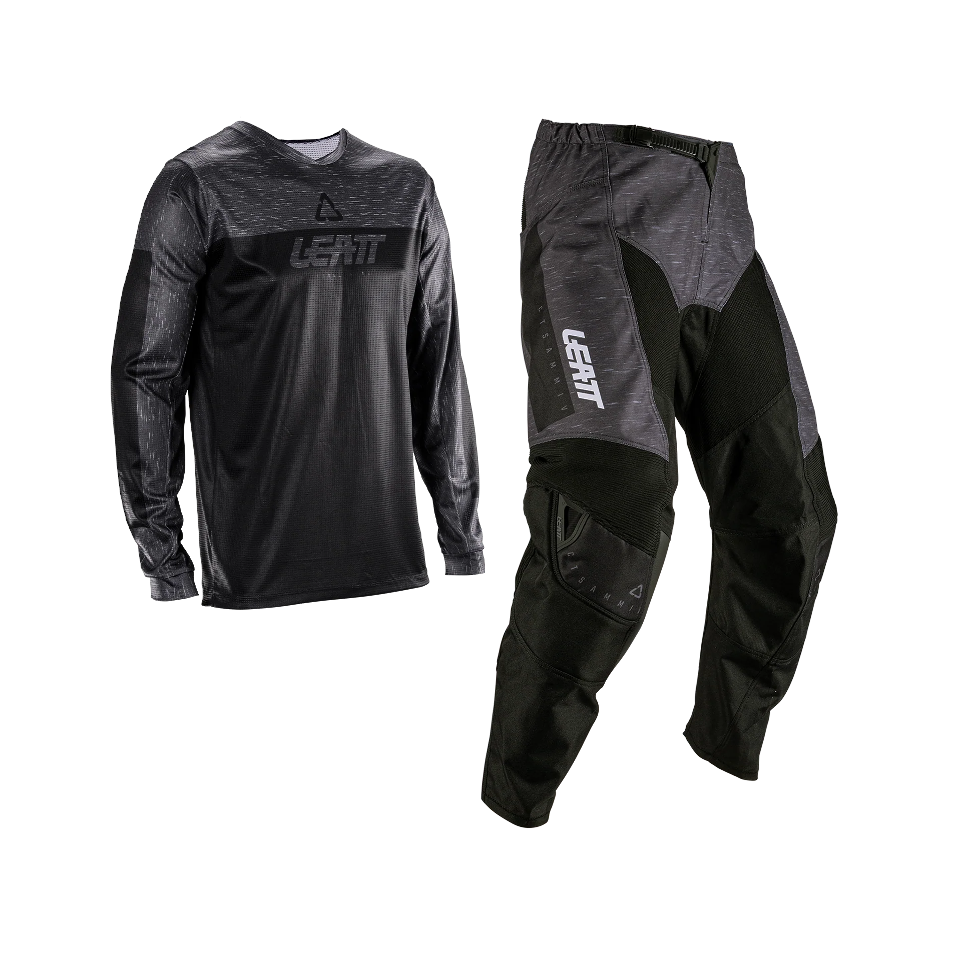Leatt 3.5 Siyah Motosiklet Jersey Pantolon Takımı