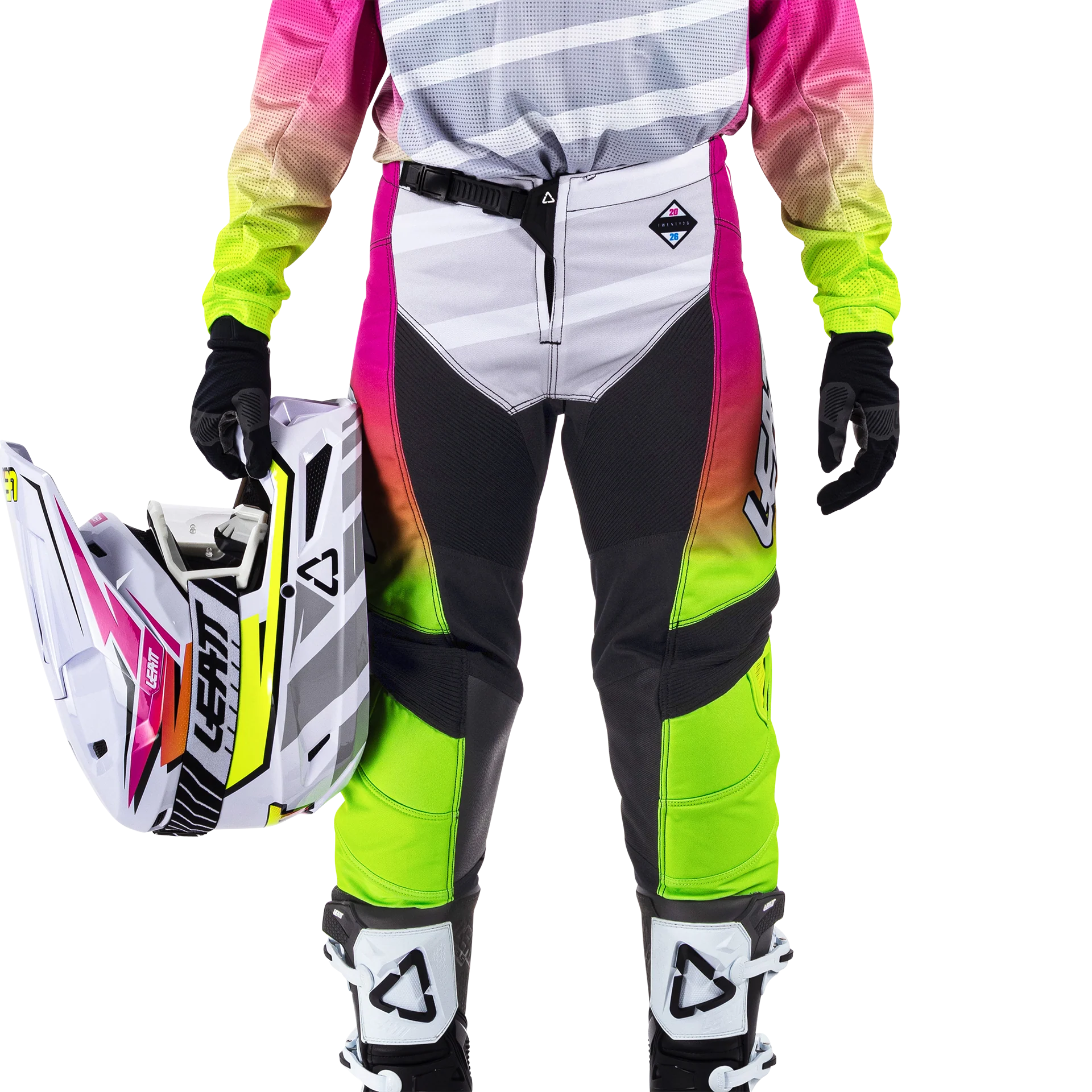 Leatt 3.5 Çocuk Pembe Motosiklet Jersey Pantolon Takımı