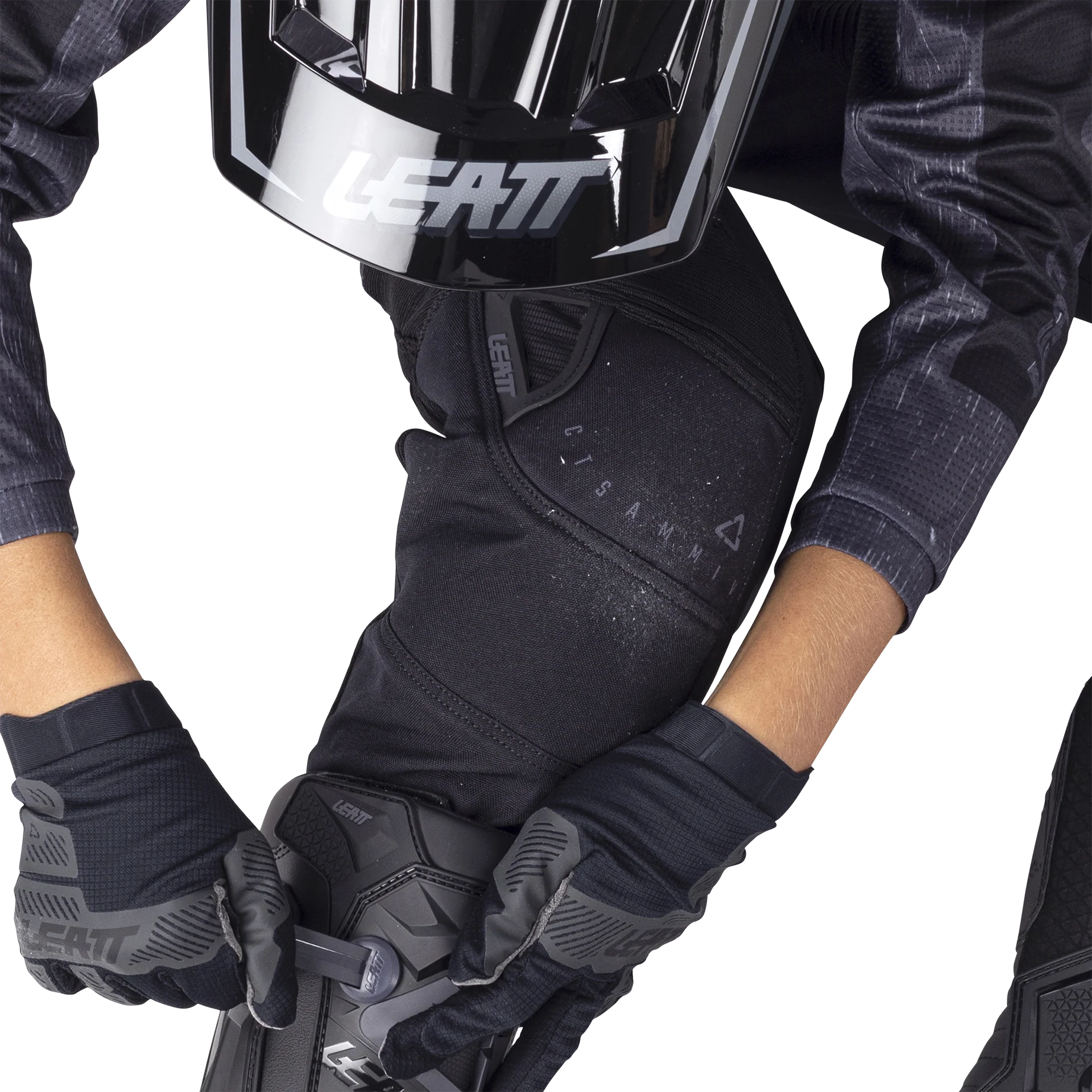 Leatt 3.5 Çocuk Siyah Motosiklet Jersey Pantolon Takımı