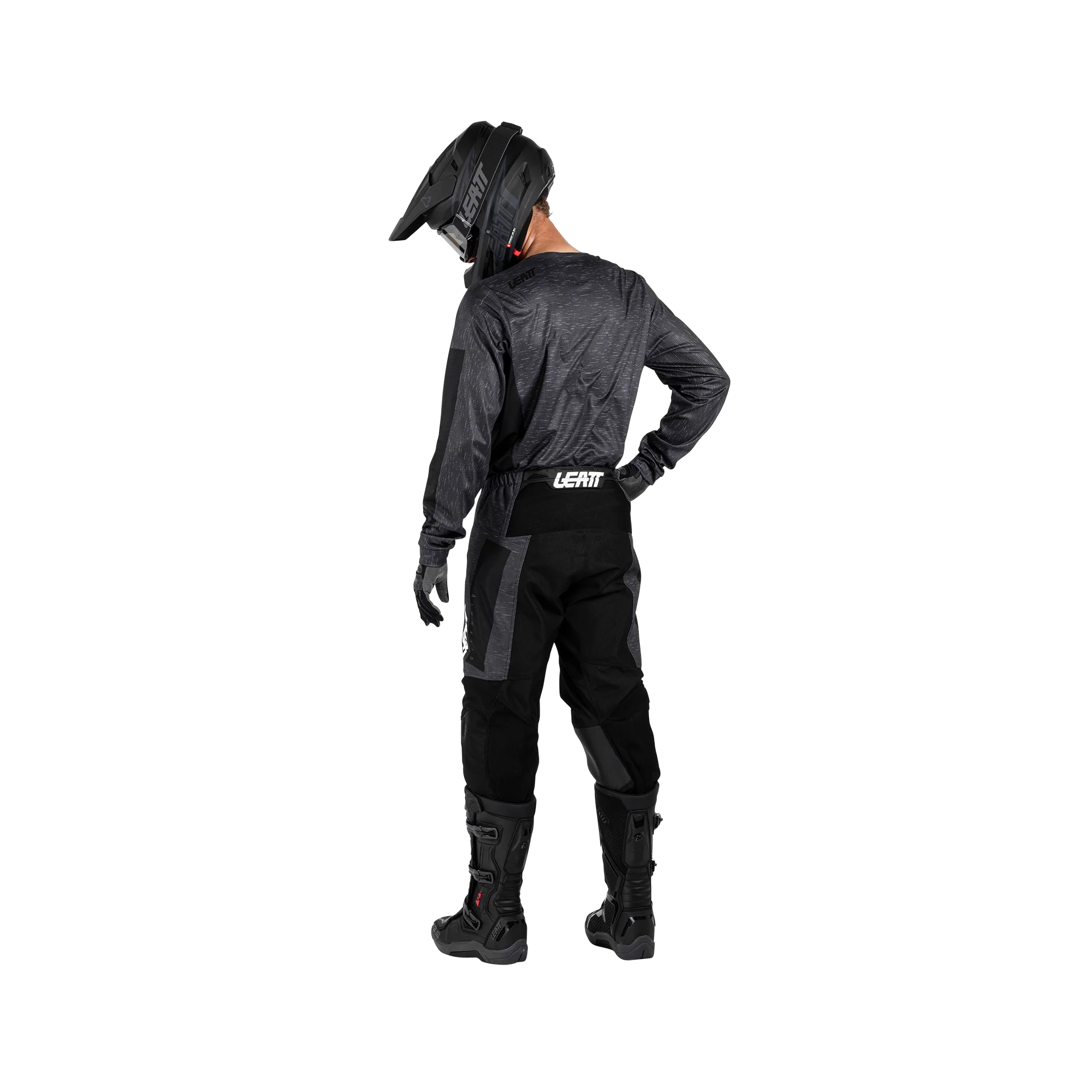 Leatt 3.5 Siyah Motosiklet Jersey Pantolon Takımı