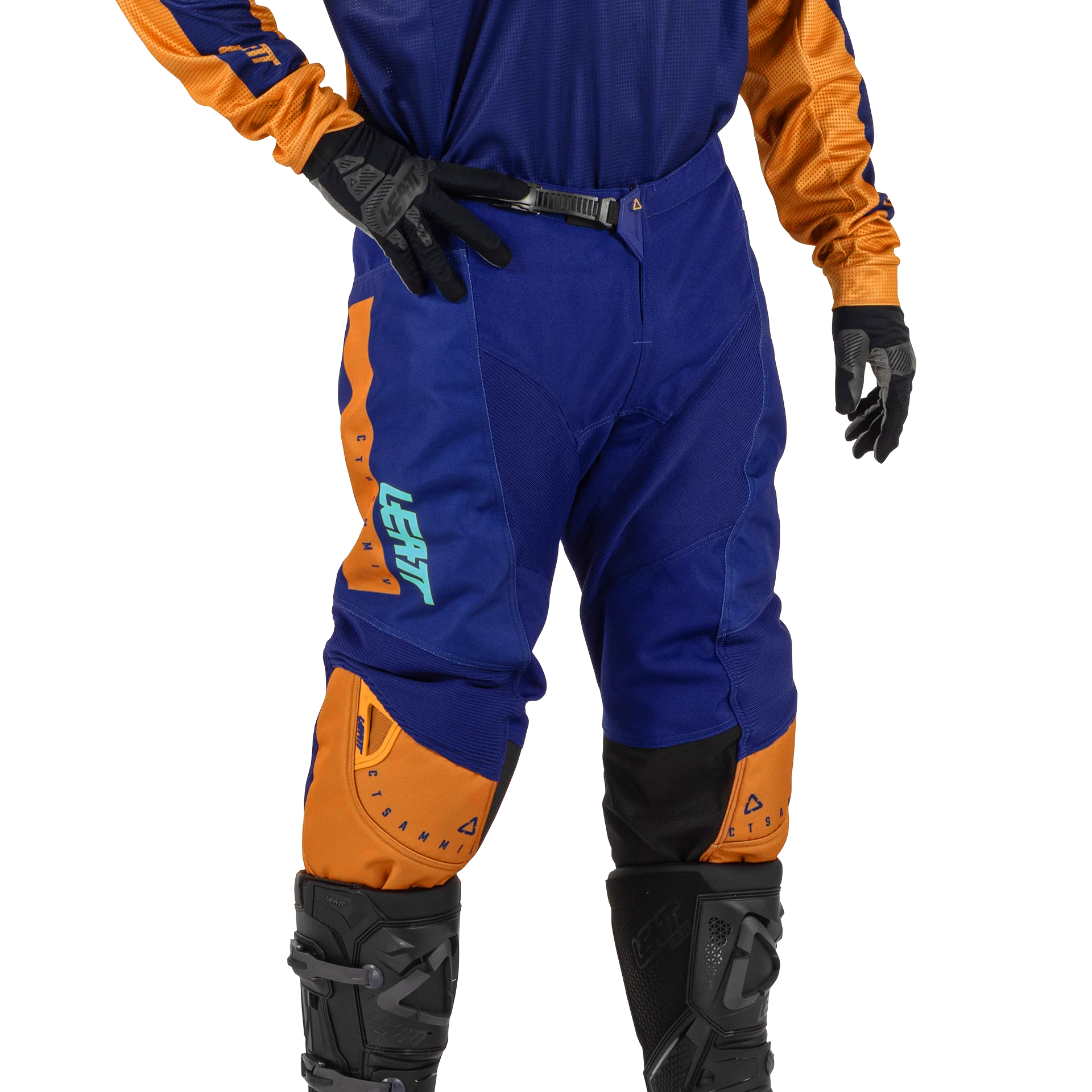 Leatt 3.5 Çocuk Turuncu Motosiklet Jersey Pantolon Takımı