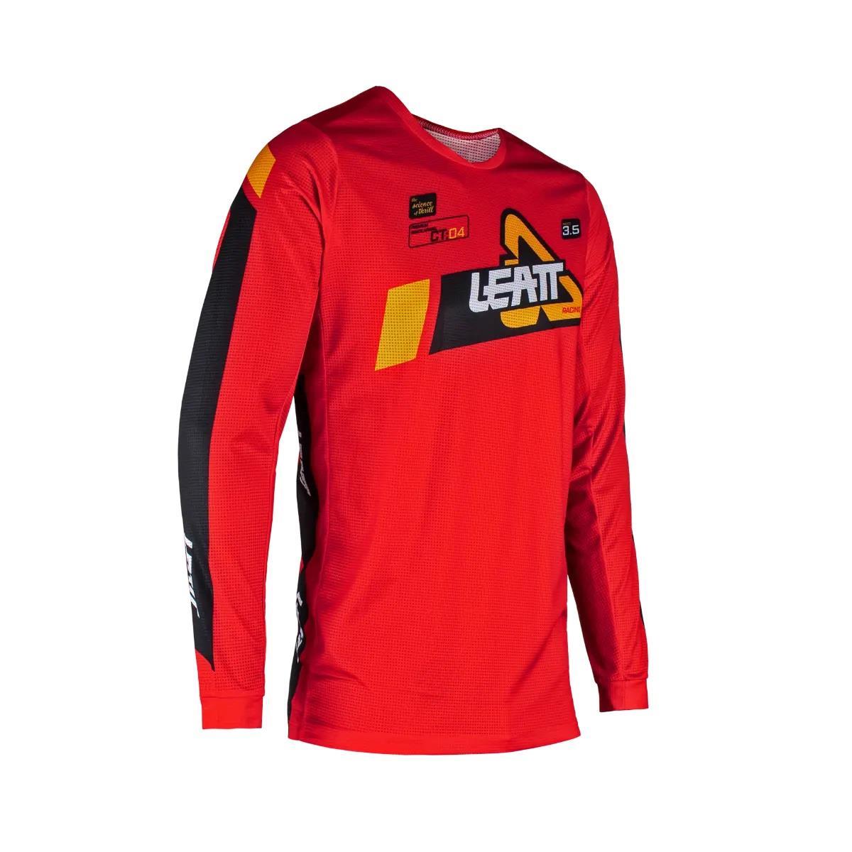 LEATT 3.5 ÇOCUK JERSEY PANTOLON TAKIMI KIRMIZI