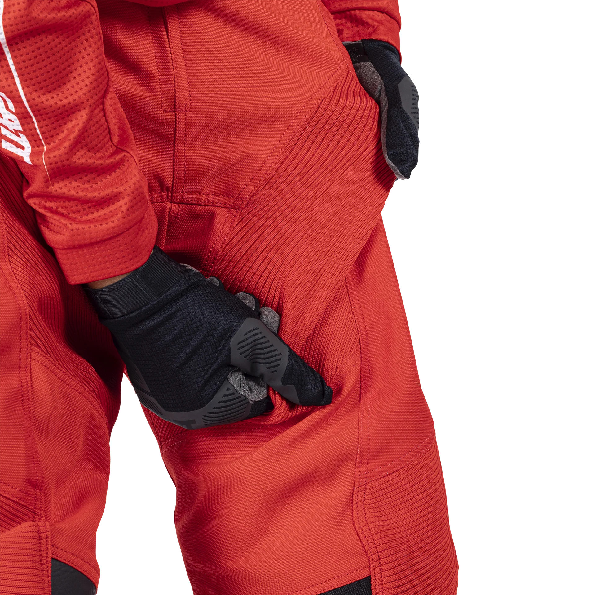 Leatt 3.5 Çocuk Kırmızı Motosiklet Jersey Pantolon Takımı