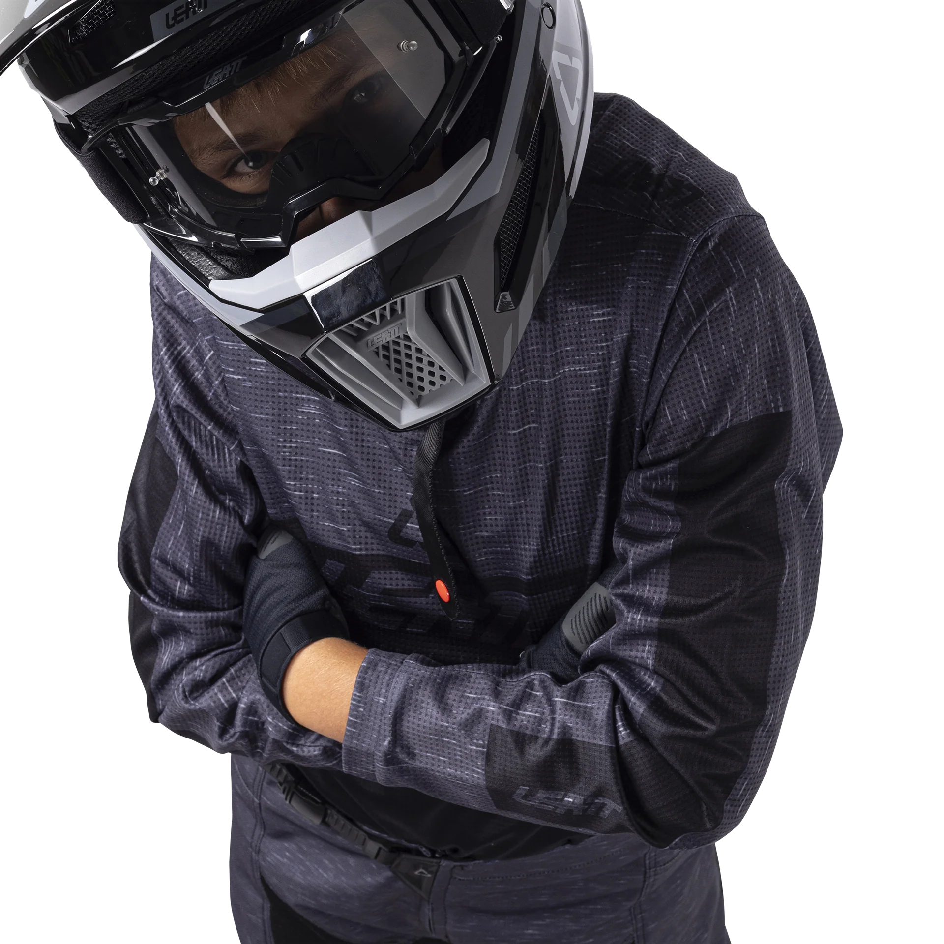 Leatt 3.5 Çocuk Siyah Motosiklet Jersey Pantolon Takımı