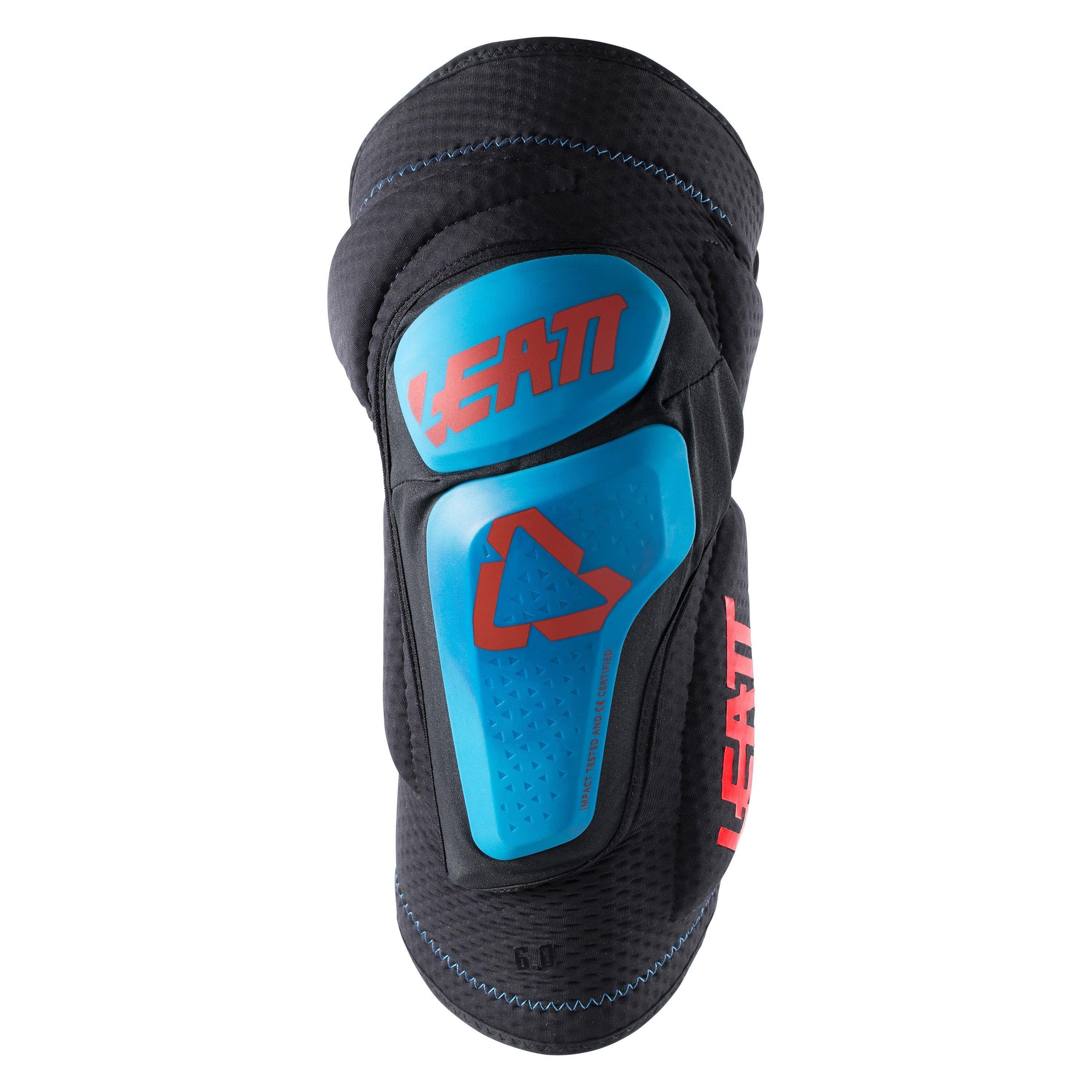 LEATT 3DF 6.0 SİYAH-MAVİ DİZLİK