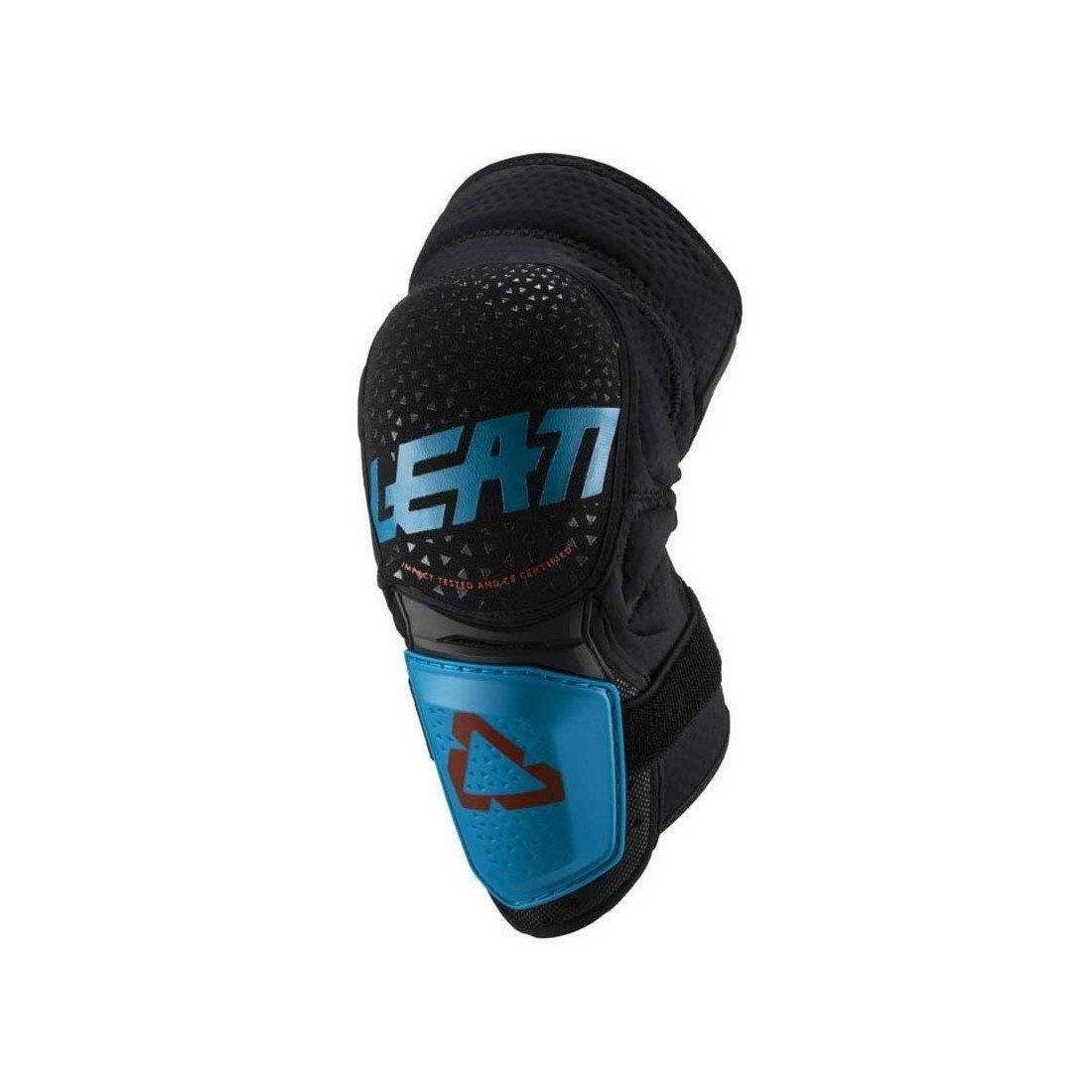 LEATT 3DF HYBRID SİYAH-MAVİ DİZLİK