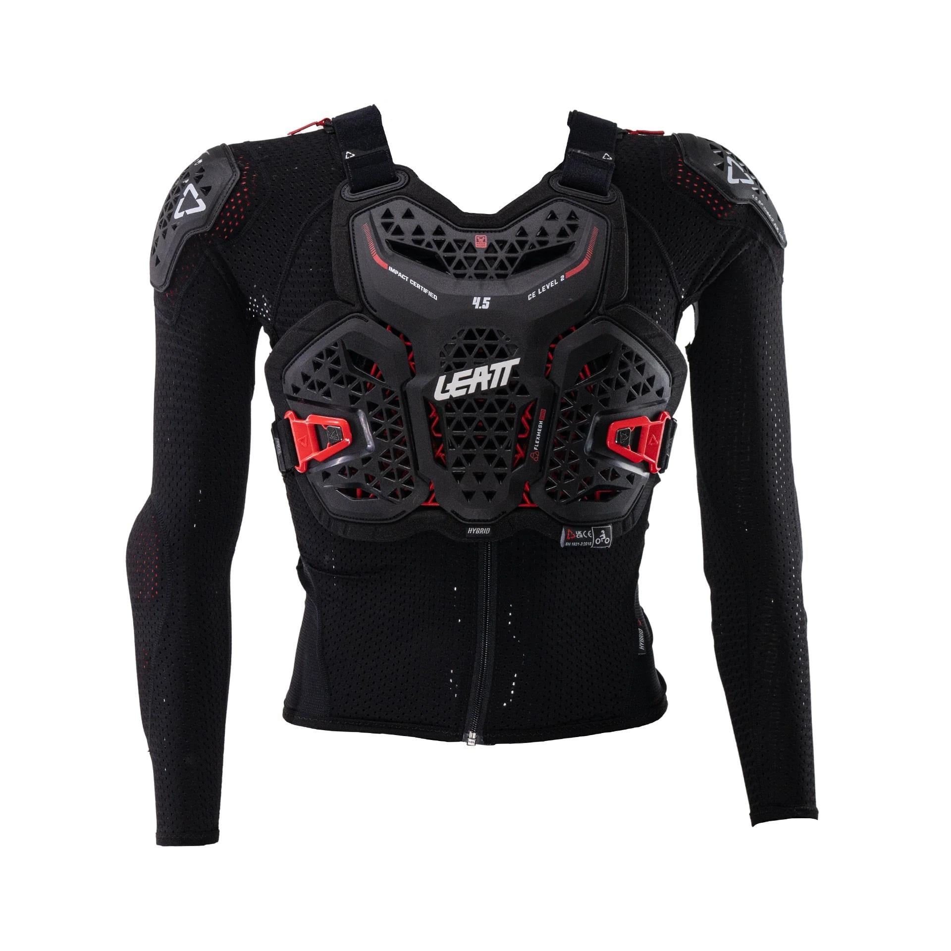 Leatt 4.5 Hybrid Çocuk Vücut Koruma Siyah