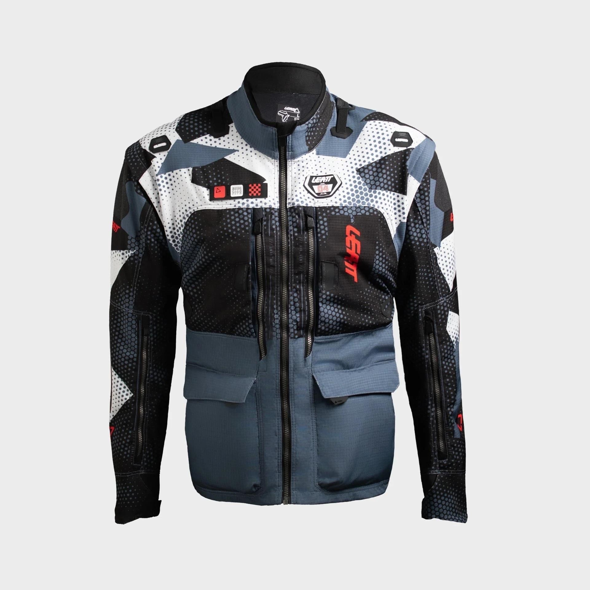Leatt 5.5 Enduro Mont Kamuflaj Gri