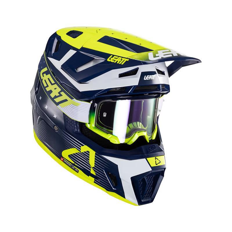 LEATT 7.5 V24 BLUE KASK GOGGLE
