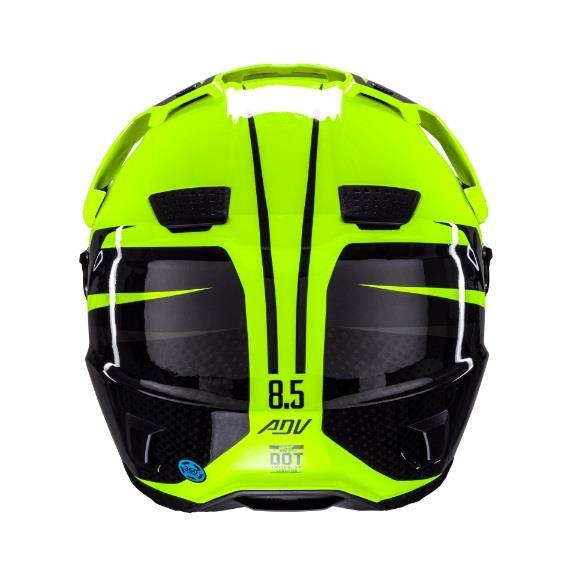 LEATT 8.5 ADV V25 KASK HI-VIZ