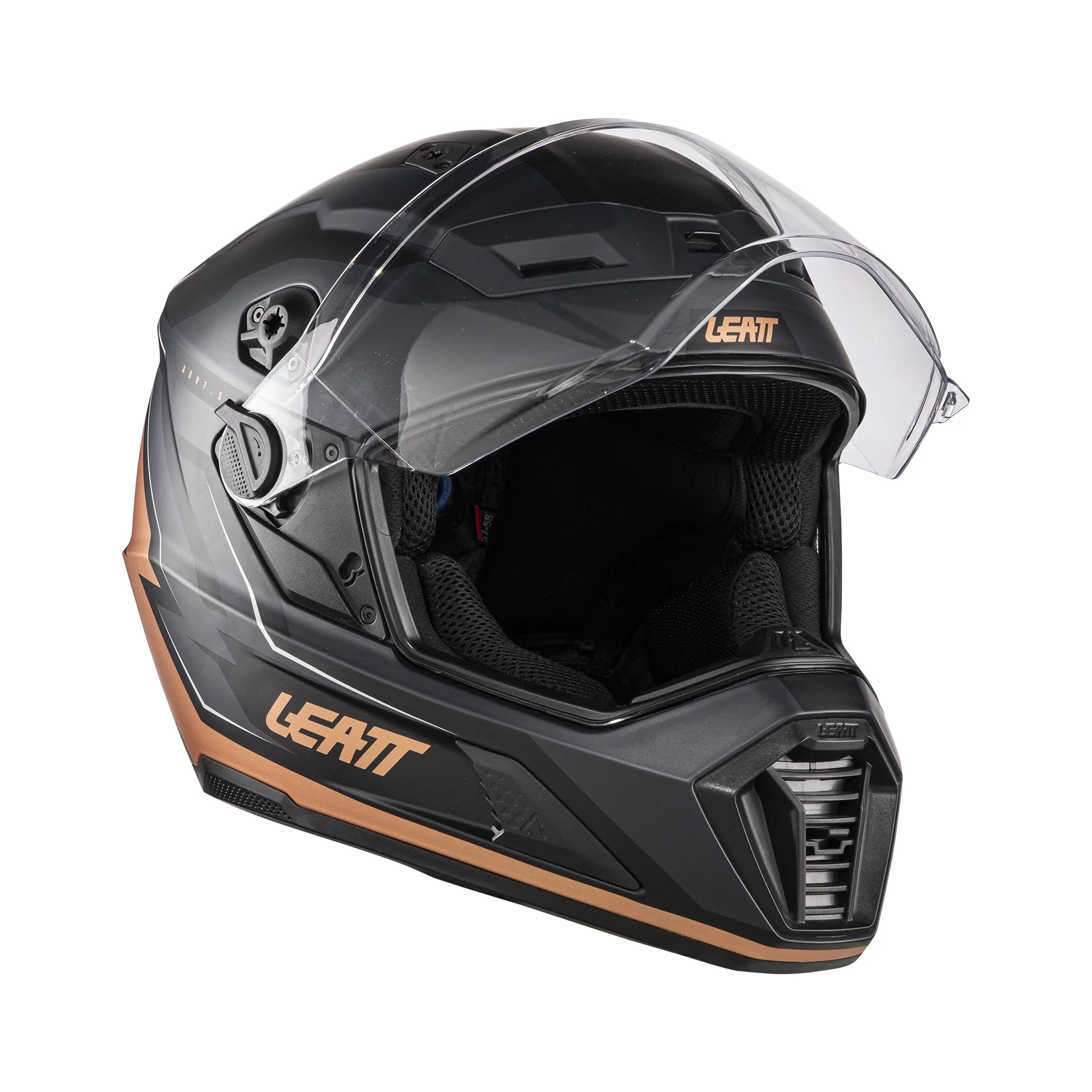 Leatt Adv 7.5 Siyah Bronz Motosiklet Kaskı