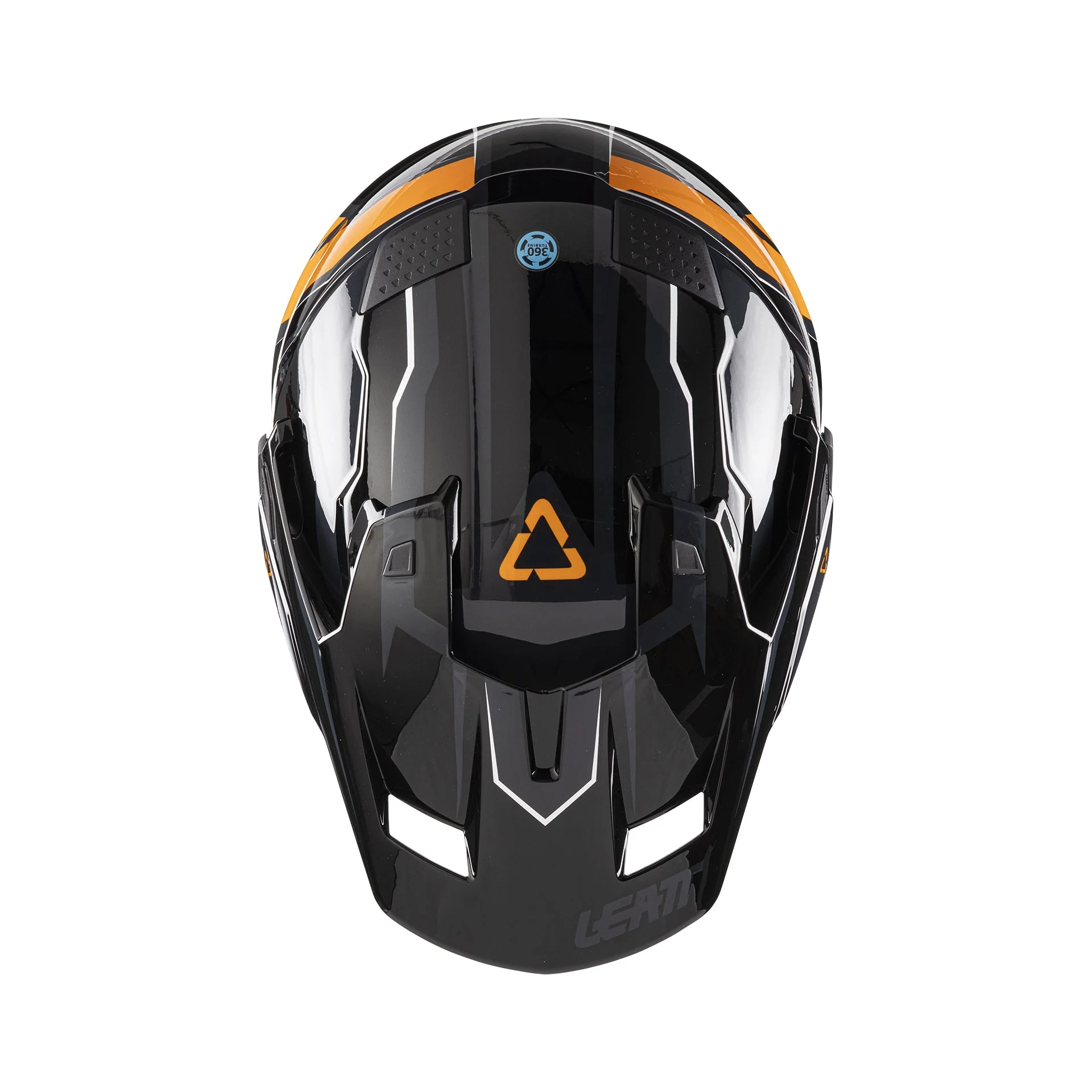 Leatt Adv 7.5 Siyah Turuncu Motosiklet Kaskı