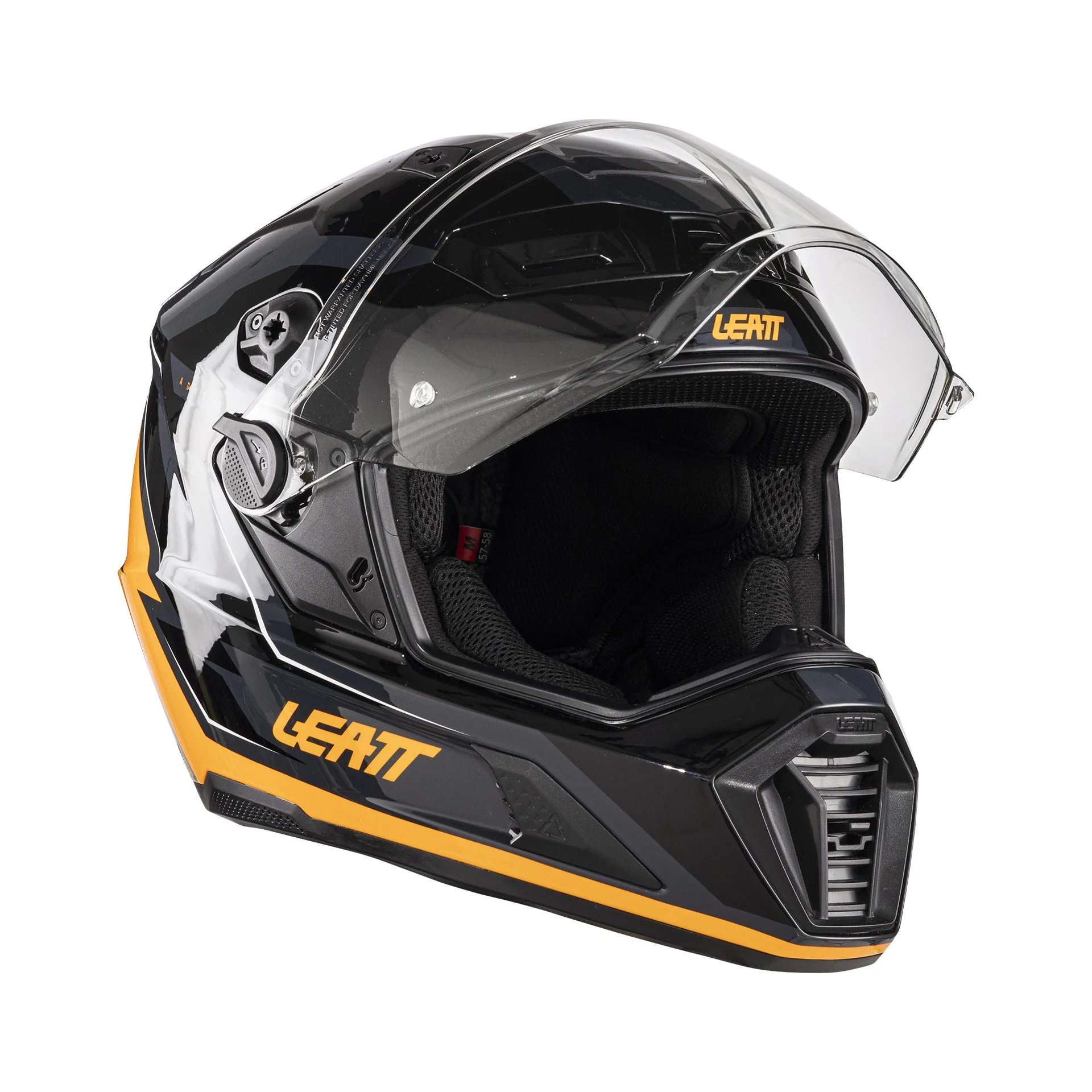 Leatt Adv 7.5 Siyah Turuncu Motosiklet Kaskı