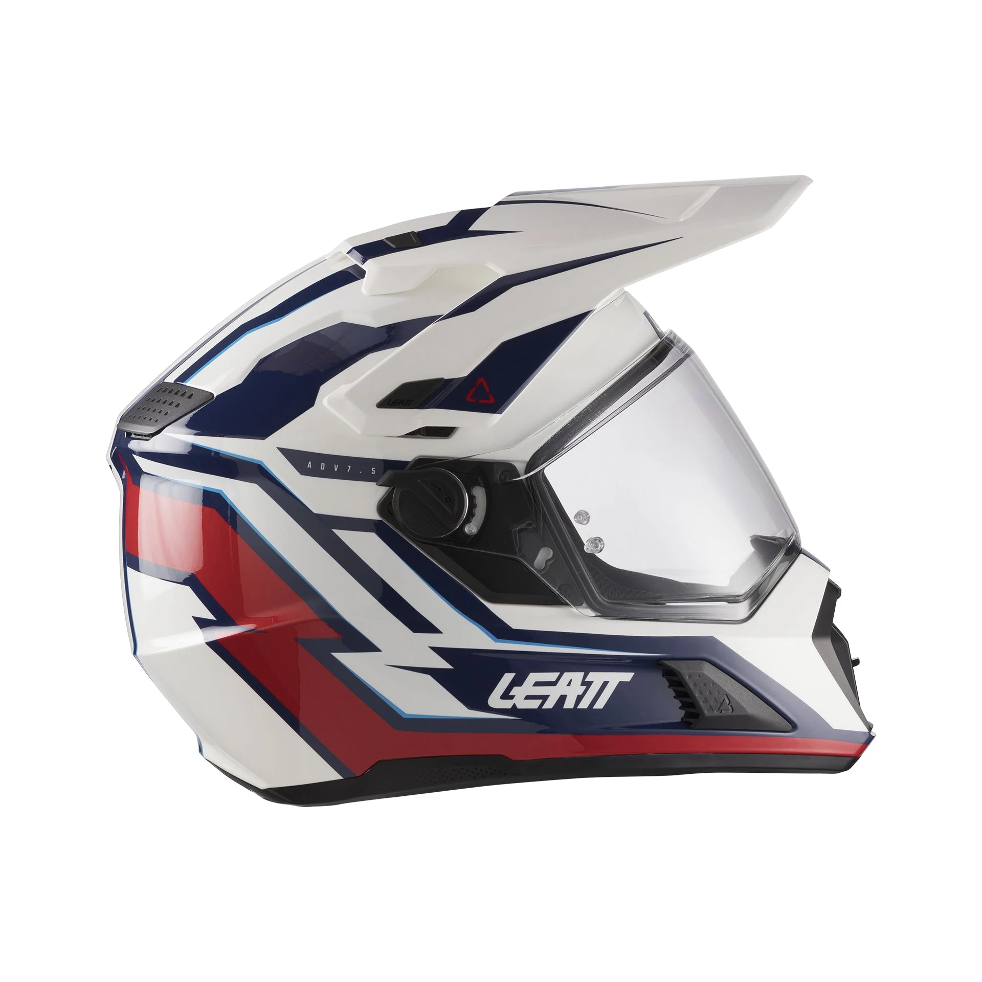 Leatt Adv 7.5 Beyaz Mavi Motosiklet Kaskı
