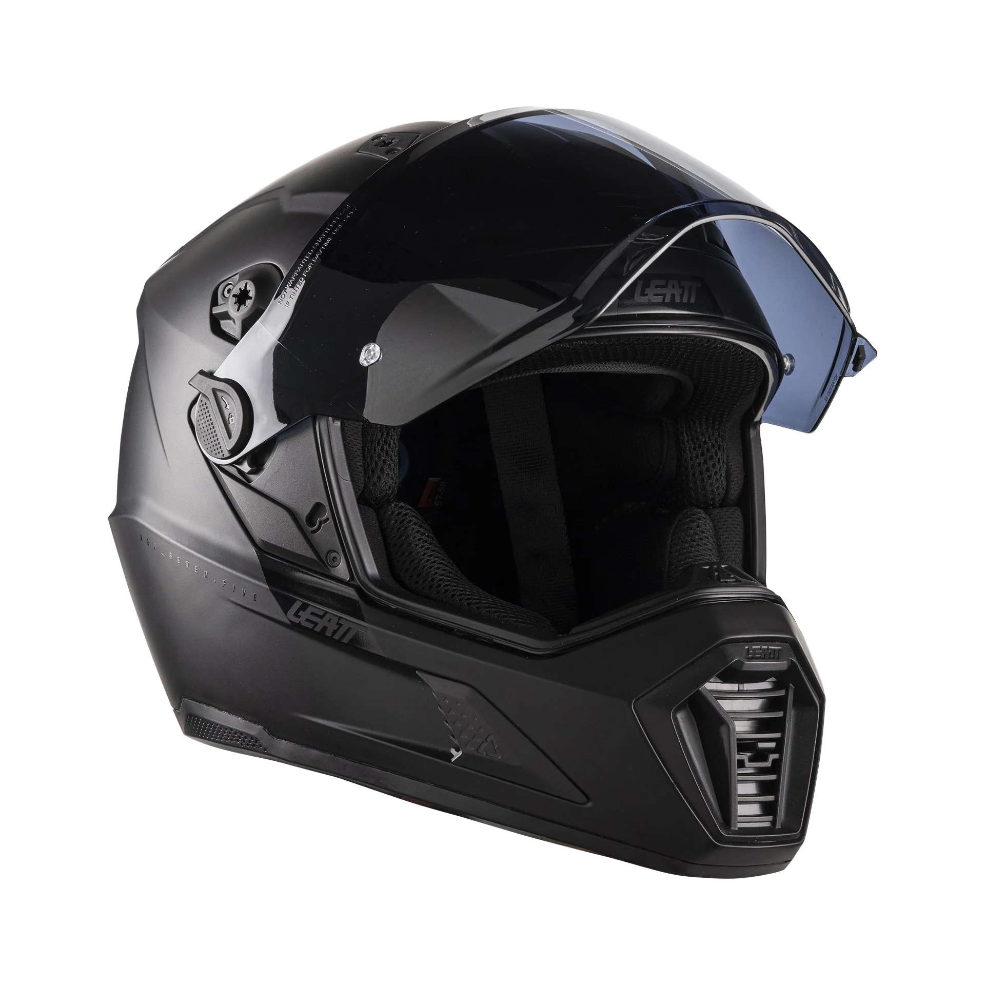 Leatt Adv 7.5 Siyah Motosiklet Kaskı