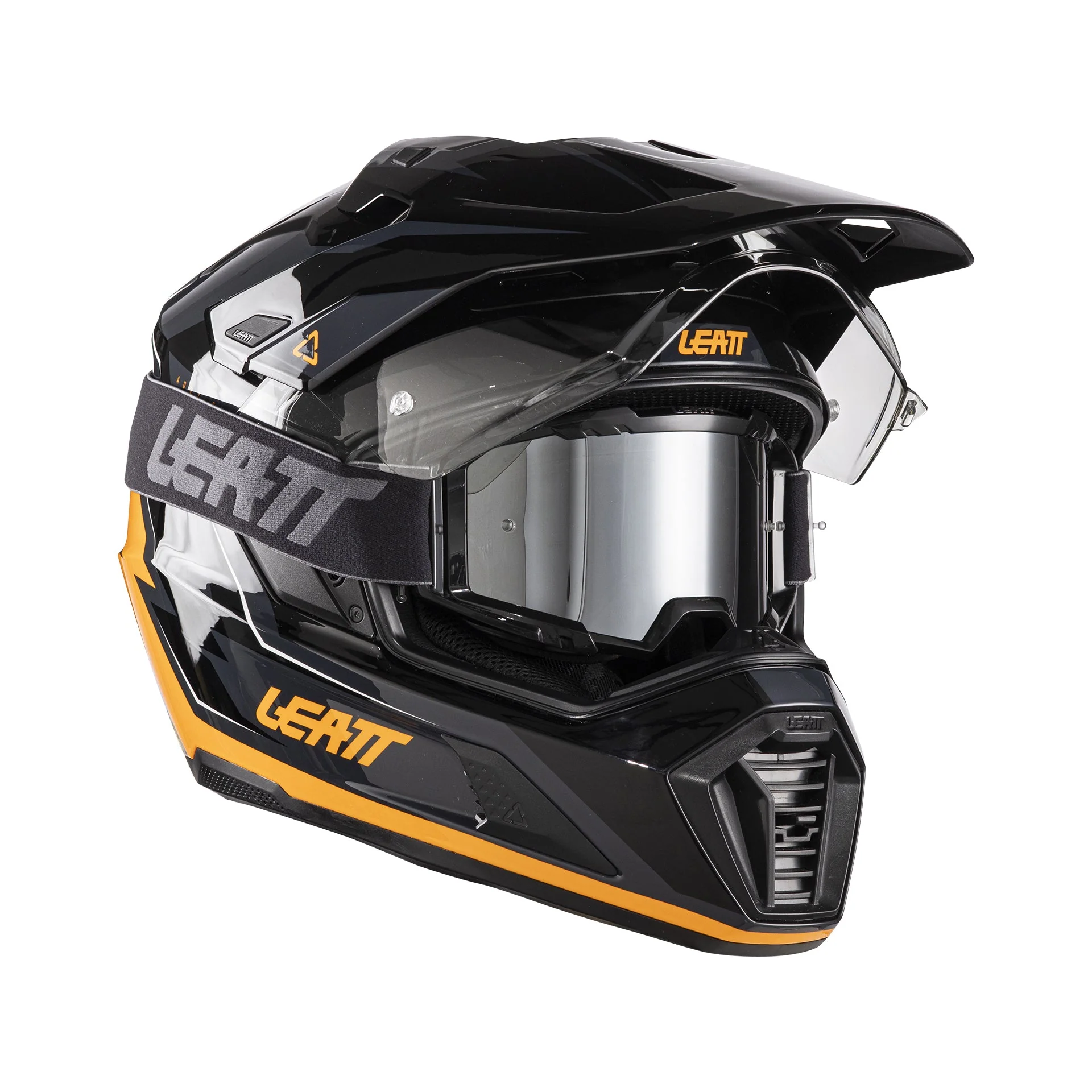 Leatt Adv 7.5 Siyah Turuncu Motosiklet Kaskı