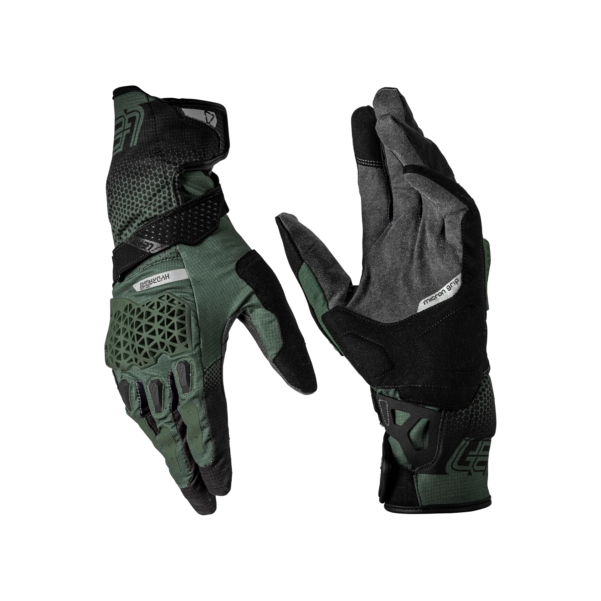 Leatt Adv Hydra-Dri 5.5 Yeşil Motosiklet Eldiveni