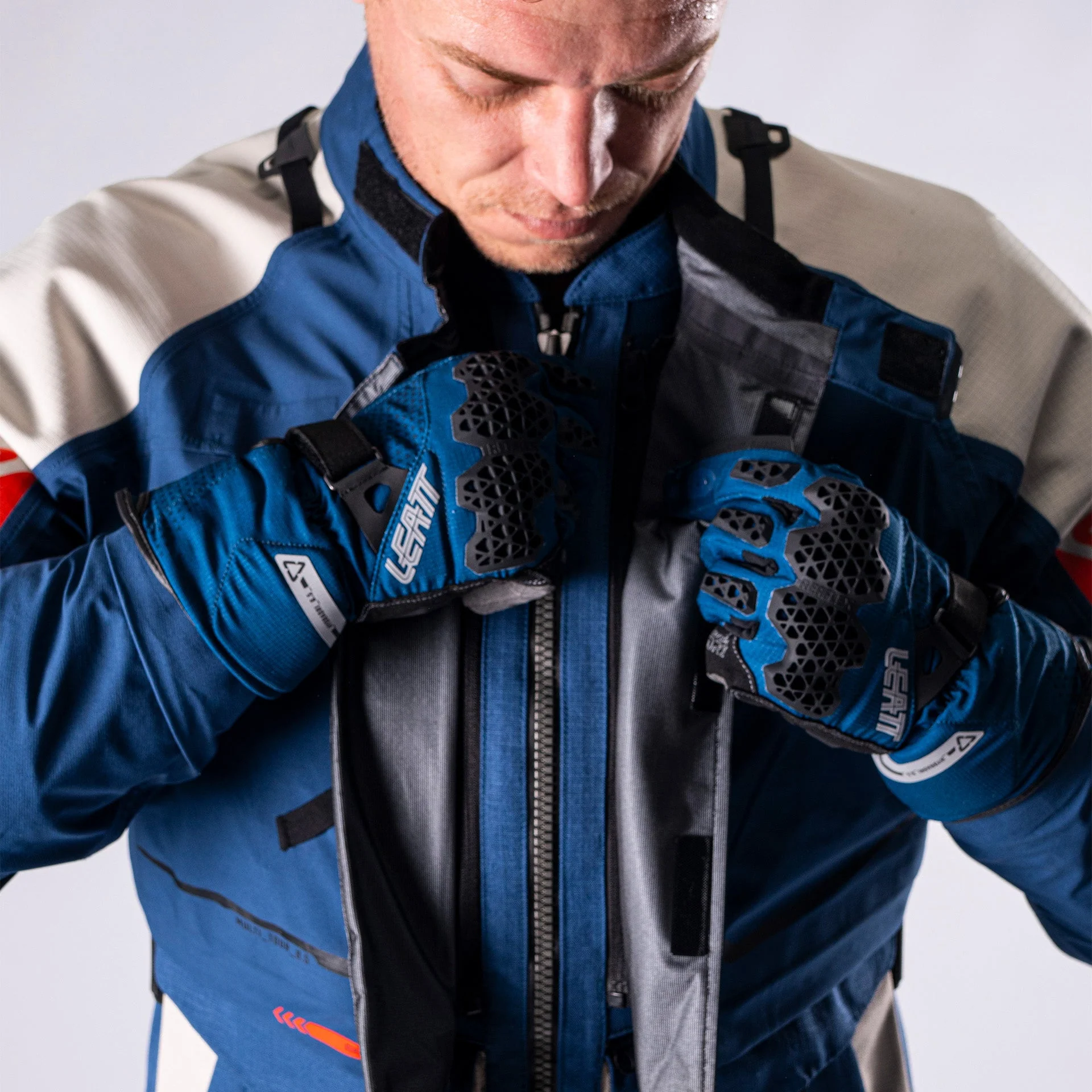 Leatt Adv Multi-Tour 8.5 Mavi Motosiklet Montu