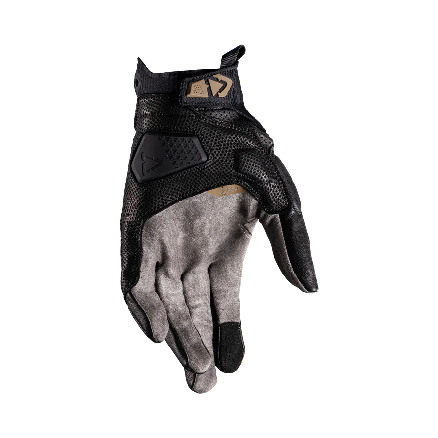 Leatt Adv X-Flow 8.5 Kısa Siyah Motosiklet Eldiveni