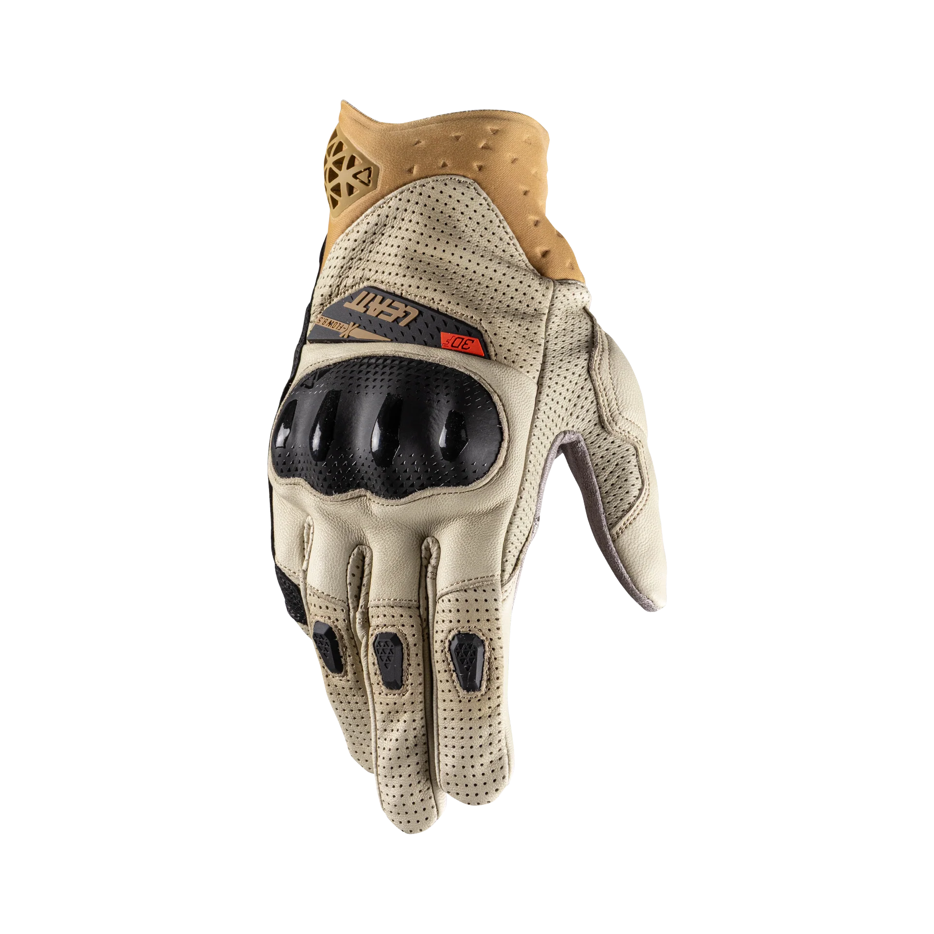 Leatt Adv X-Flow 8.5 Kısa Kahverengi Motosiklet Eldiveni