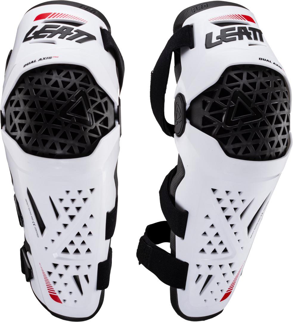 LEATT DUAL AXIS PRO BEYAZ DİZLİK
